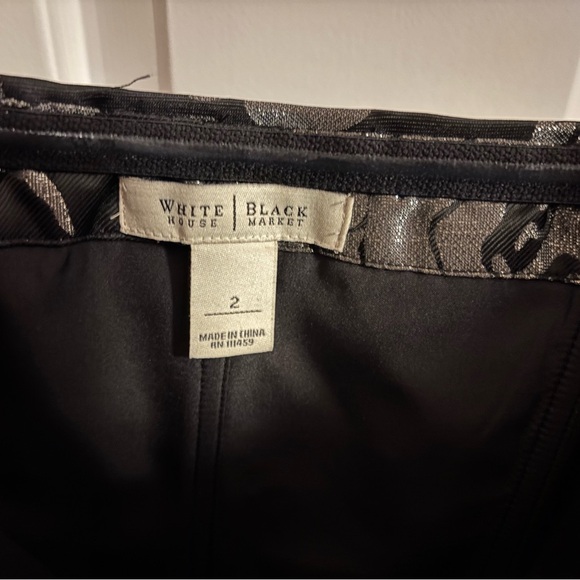 White House Black Market Strapless Floral Dress - Picture 4 of 5